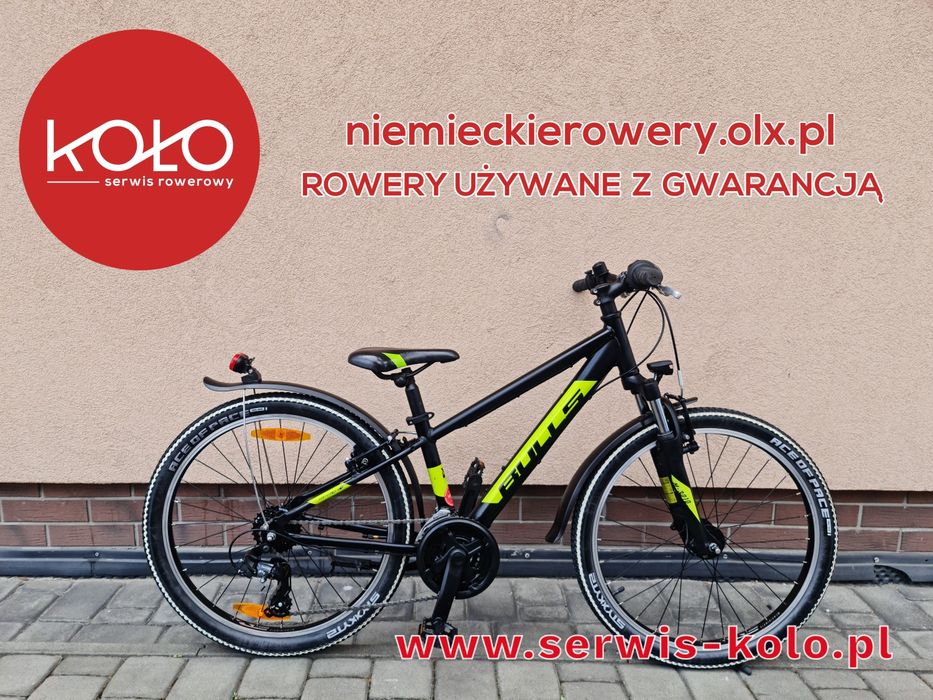 Rower dziecięcy BULLS koła 24 ALUMINIUM shimano okazja rabat WYSYŁKA FV 23% POLECAM rabat rower po serwisie