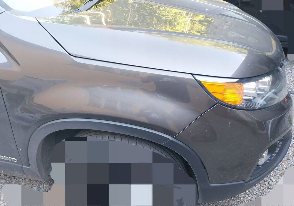 przód maska zderzak błotniki pas 2.2 crdi kia sorento 2011