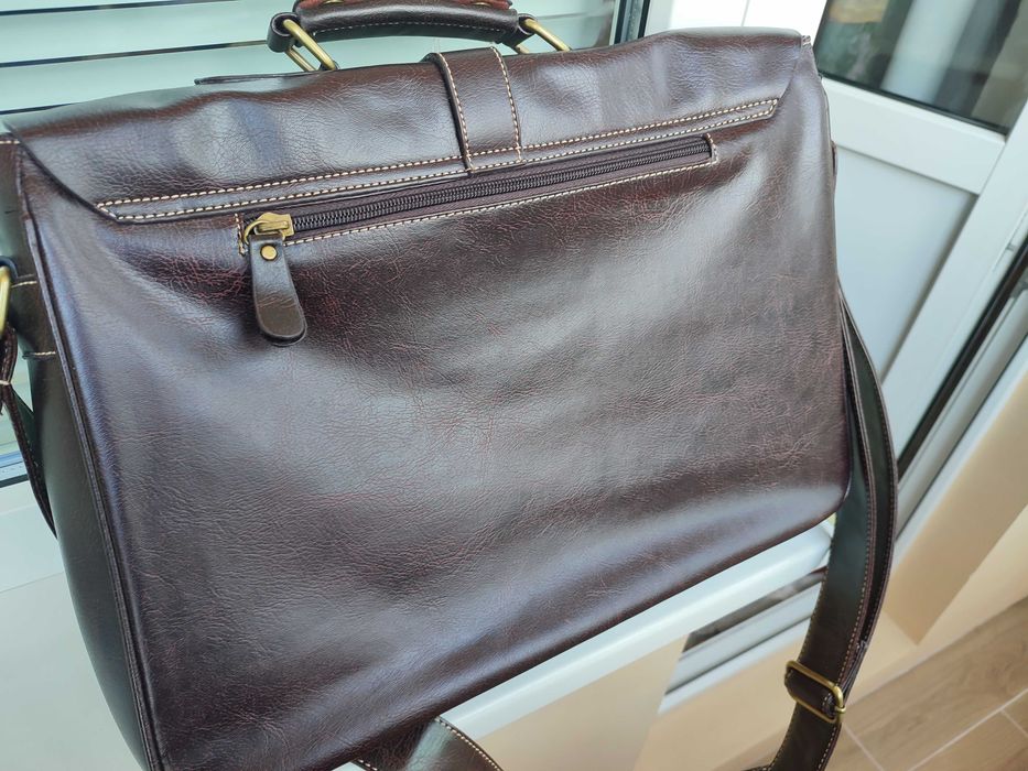 Портфель чоловічий шкіряний під ноутбук