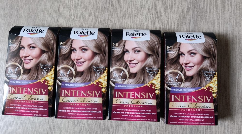 Фарба для волосся "Garnier" і  "Palett"