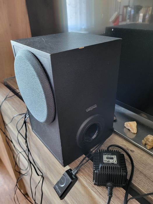 Głośniki Creative Inspire P380 2.1 – komplet + kable