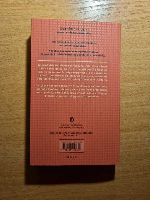 Powieść książka Stanisław Lem Bajki robotów