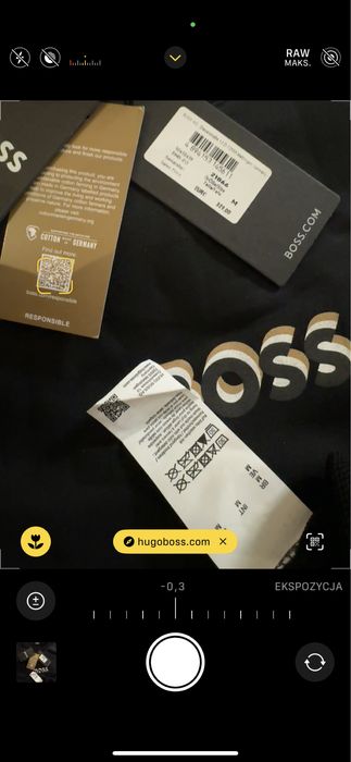 Hugo Boss bluza dresowa męska