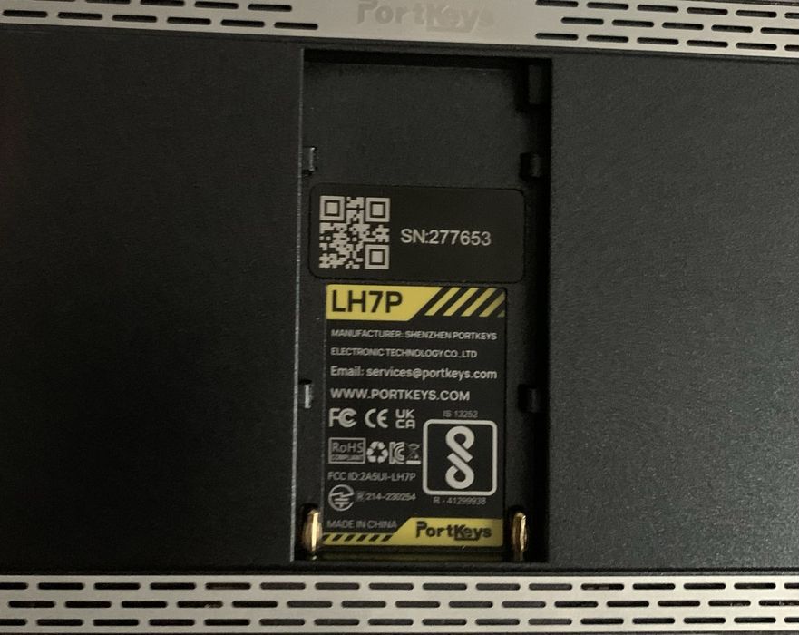 PORTKEYS LH7P 7" монітор