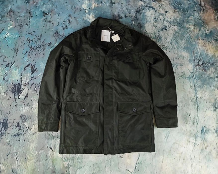 Ciemnozielona kurtka męska Reserved S - field jacket - kieszenie Nowa