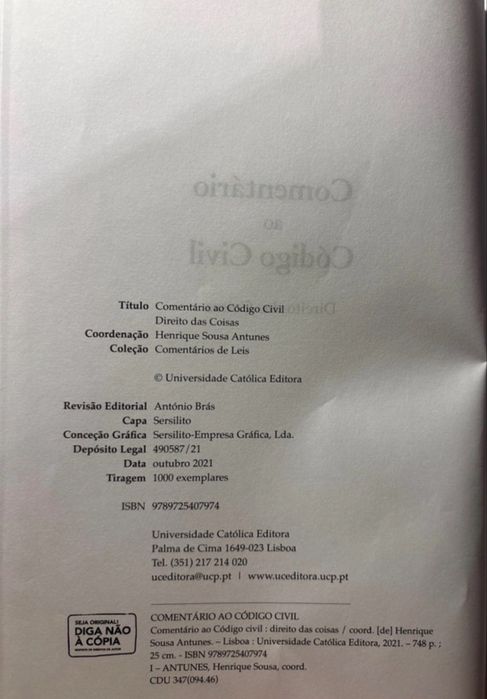 Comentário ao código civil: direito das coisas
