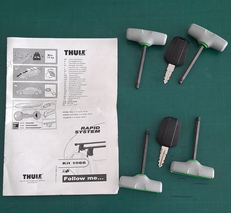 Kit para carros sem calhas no capô