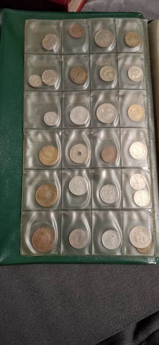 Monety stare z różnych stron świata i polski