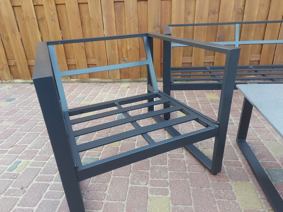 Fotel Vonge nowy czarny antracyt poduszki.Zimowa cena.