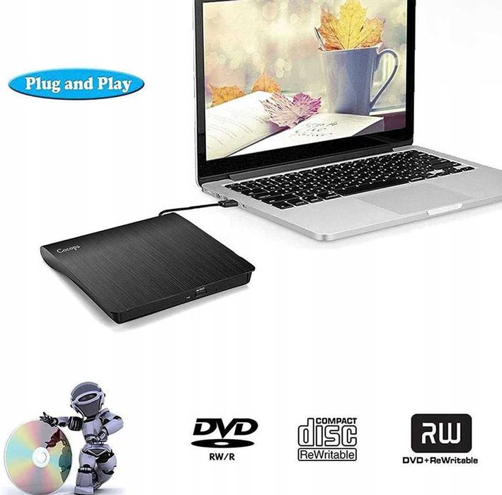 Nagrywarka CD (combo z DVD) zewnętrzna Cocopa BT638