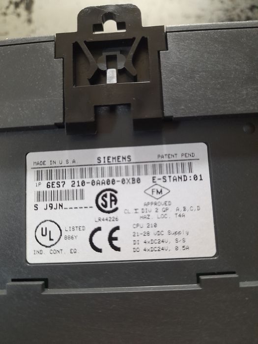 80SIEMENS 6ES7 210-0AA00-0XB0