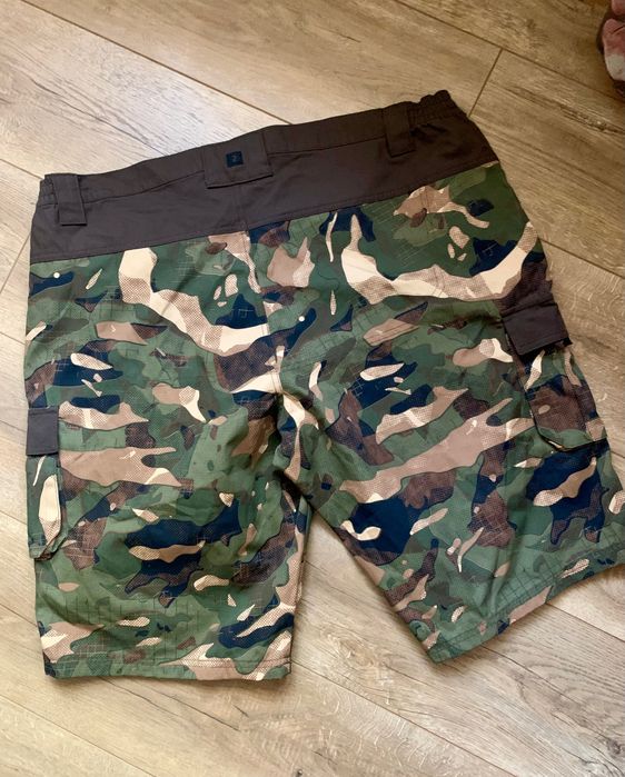 Шорты тактические/охота Decathlon Solognac Camo 500 Bermuda. 2XL-3XL