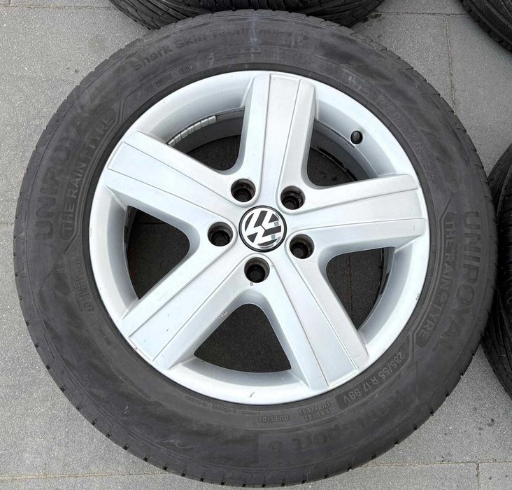 Felgi Aluminiowe koła 17” et55 7j 5x120 VW T5 T6 Multivan Caravella