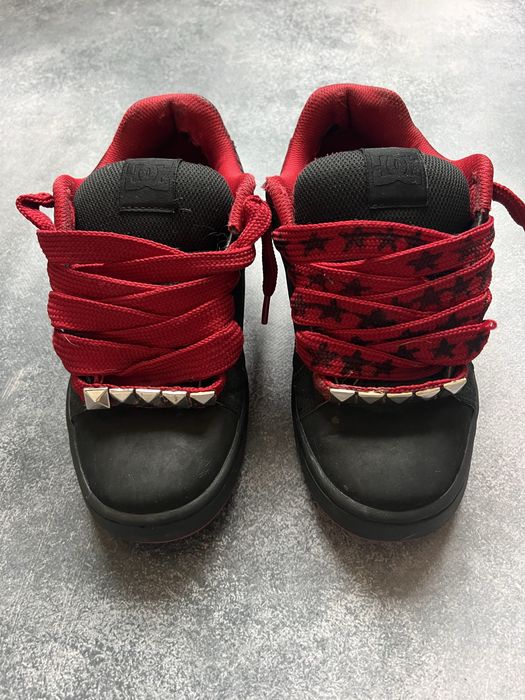 DC 39р. 24,5 см чорні кросівки дуті дутиші