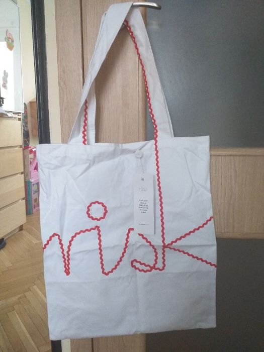 Torba materiałowa Risk, nowa z metką