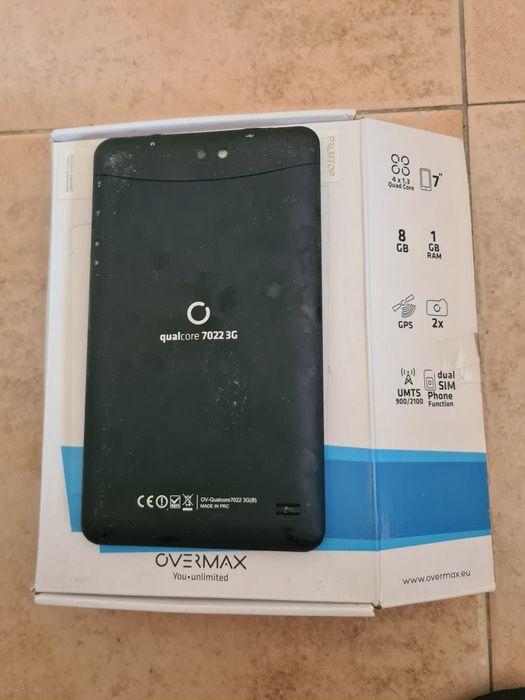 Tablet overmax qual core 7022 3G