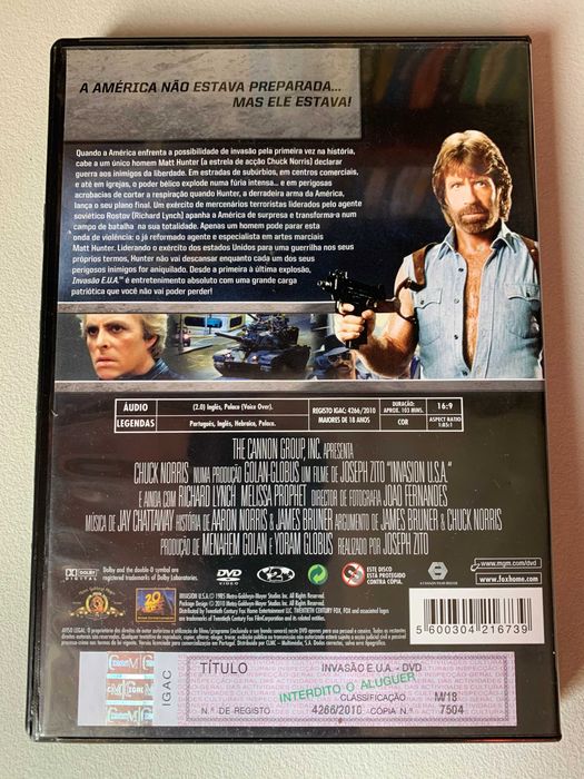 [DVD] Invasão E.U.A. (Invasion U.S.A.)