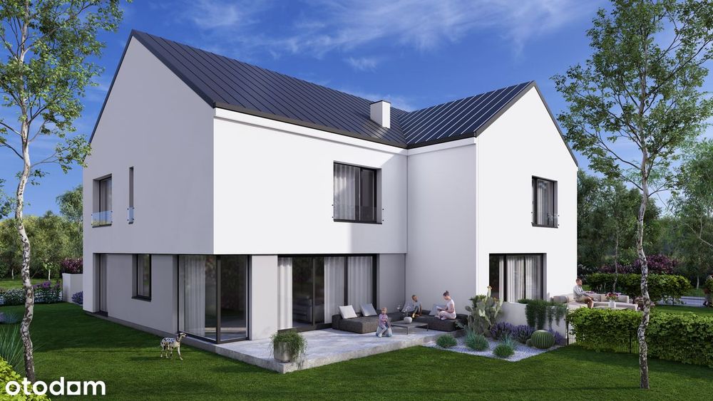 Działka inwestycyjna o pow. 865 m2 z projektem i PNB