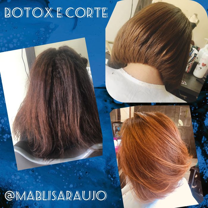 Alisamento brasileiro e corte à domicilio