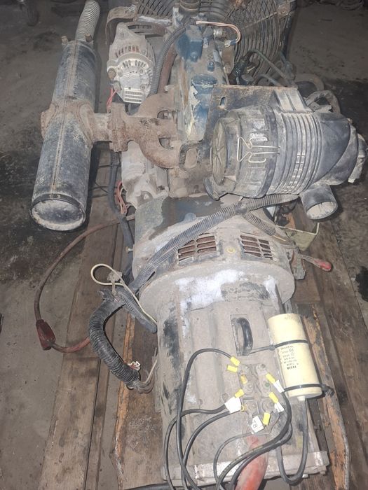 Agregat  Prądnica generator 10 kva sterowanie elektryczne łącznik