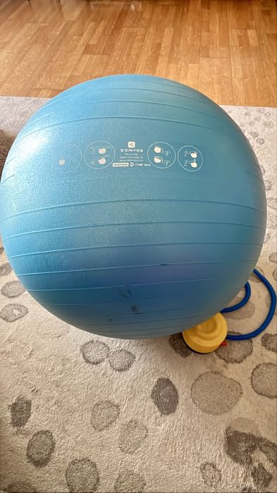 Bola de pilates Domyos com bomba
