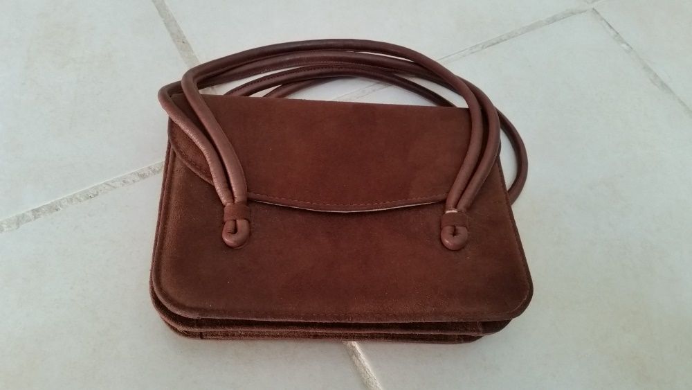 Mala de camurça Vintage!