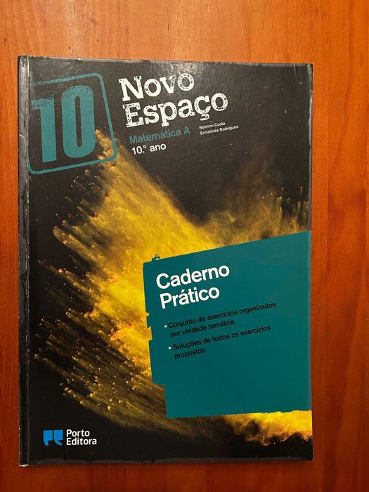 Livros de Matemática 10.º ano - Porto Editora