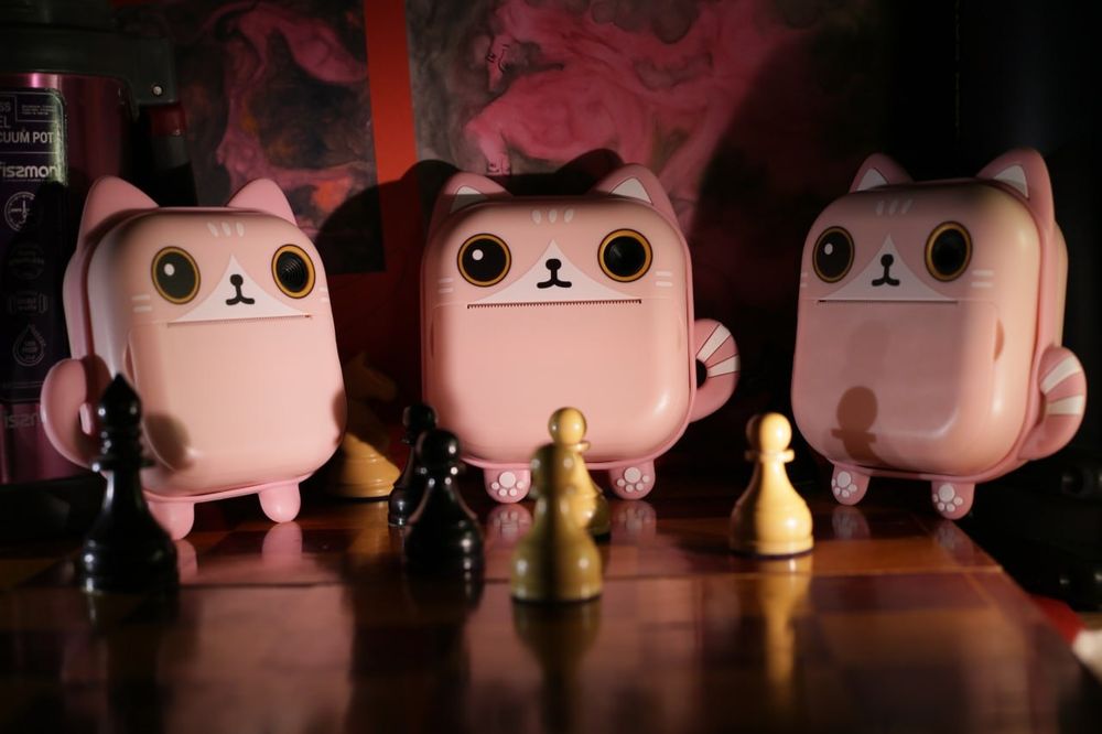 Моментальний ФОТОАПАРАТ POLAROID Для Дитячого принтера Розовый +32гб