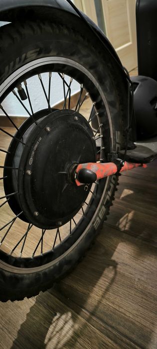 Trotinete elétrica projeto roda alta tamanho 20''