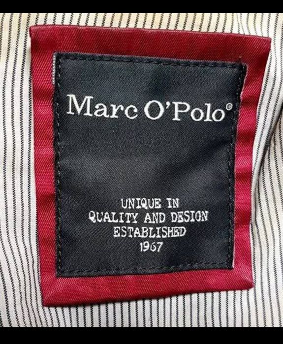 Marc O'Polo kurtka płaszczyk dwurzędowa wool cashmere wełna kaszmir cz