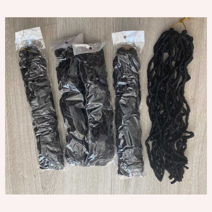 Rastas Sintéticas Dreadlocks black