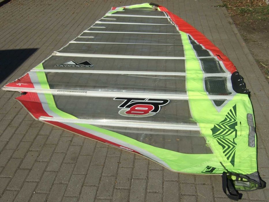 żagiel 4,5 - 8 m2 windsurfing