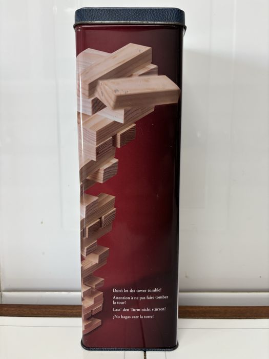 Jenga torre de madeira da Toys r us