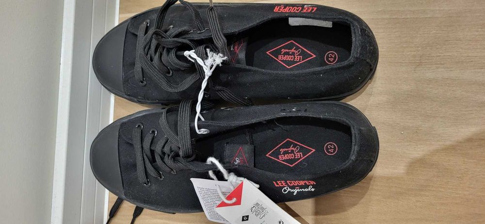 Czarne trampki Lee Cooper Originals rozmiar 42