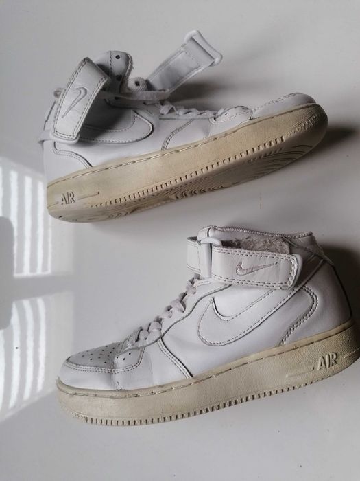 Buty nike sneakersy air force one białe 36 23 cm