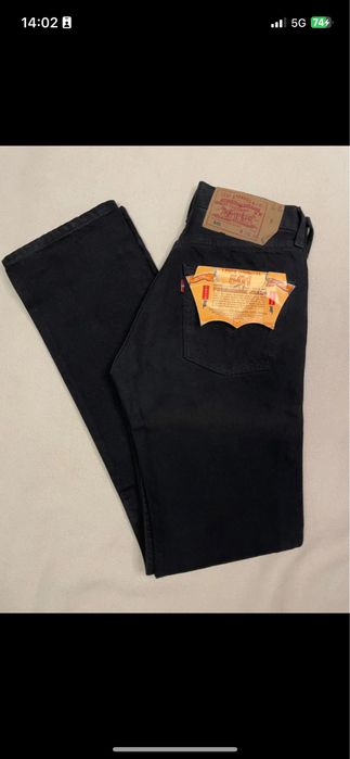 Levis 501 original czarne