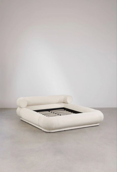 Cama nova bege (
