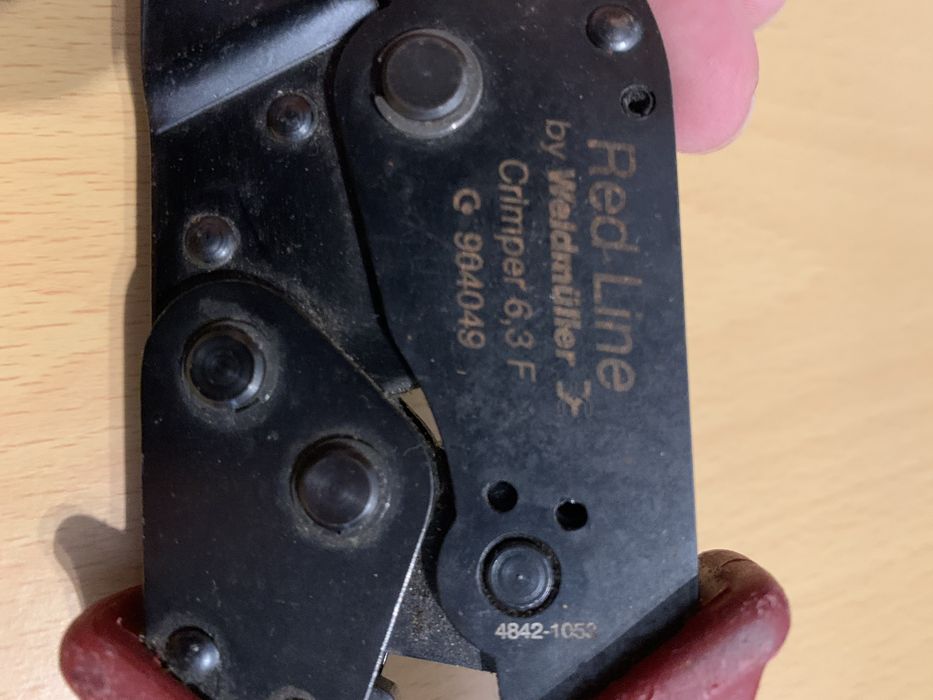 Alicate Weidmüller Red Line Crimper