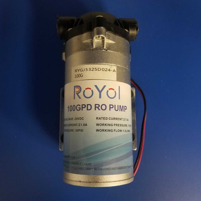 Помпа-насос 50,75,100,200,300,400,500,600,800 G для обратного осмоса