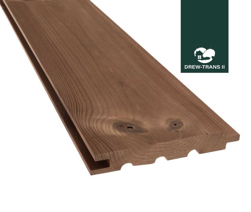 Termo drewno, boazeria 19x118 ThermoWood® termososna sauna elewacje