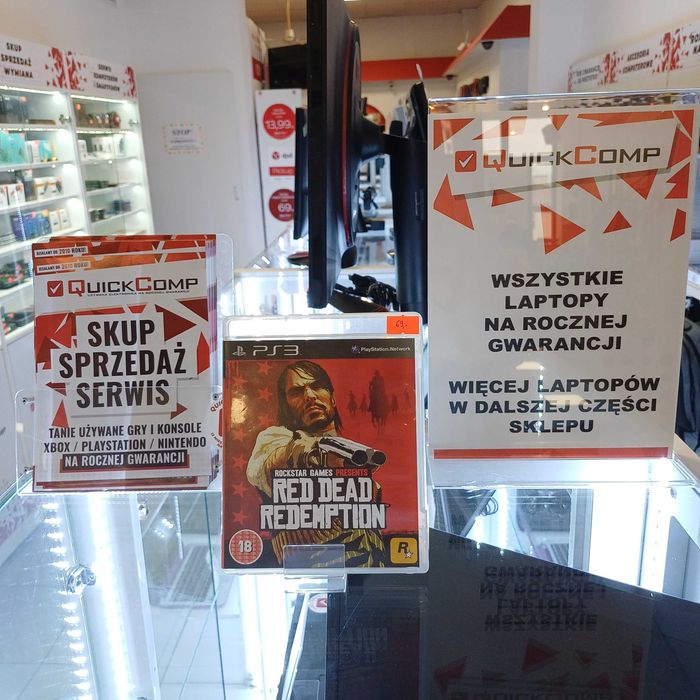 Gra PlayStation 3 PS3 Red Dead Redemption Gwarancja 1 Rok QUICK-COMP