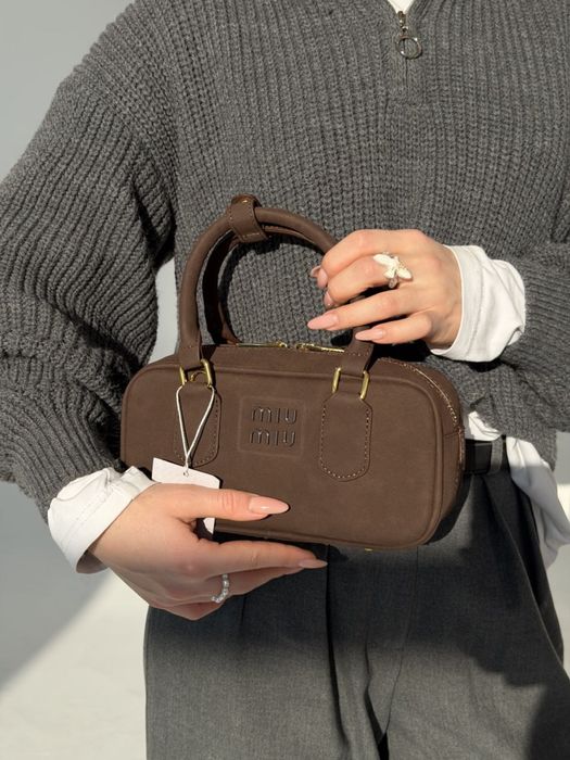 Жіноча сумка Miu Miu Arcadie Textile - Premium