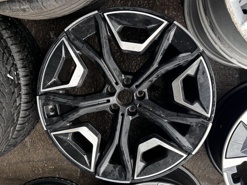 Felga pojedyncza BMW 9.5 22 cale IX X5 X6 5a49EE9 BLU BLE GRE