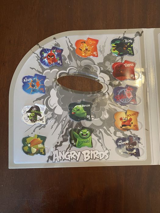 Album completo discos voadores AngryBirds