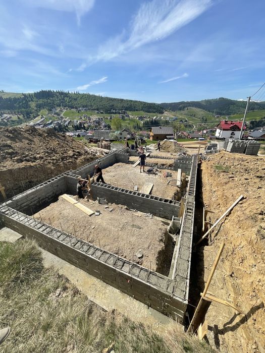 Опалубка,Блок опалубочний,незнімна опалубка, блок фундамений