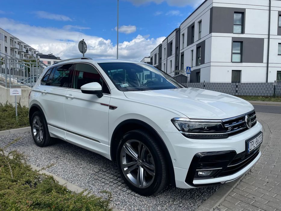 Volkswagen Tiguan ホワイト SUV Volkswagen Tiguan Allspace Volkswagen Tiguan 2021 biały