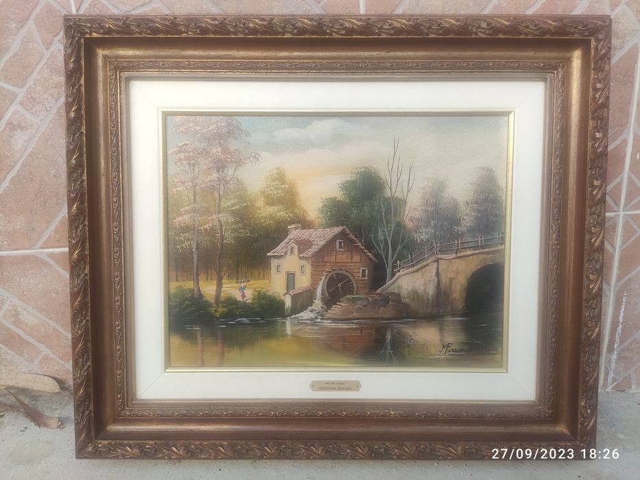 Quadros 615X525 pintura a óleo Fernanda Teixeira