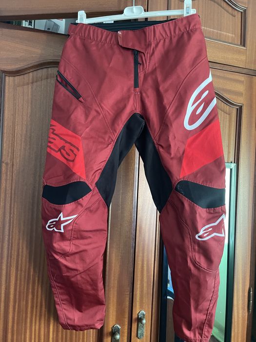 Calças alpinestars 30 e troy lee designs 32