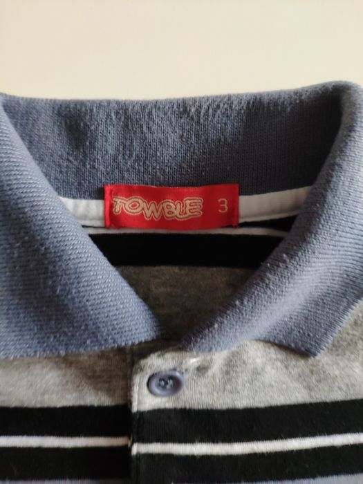 Koszulka polo w paski r. 92