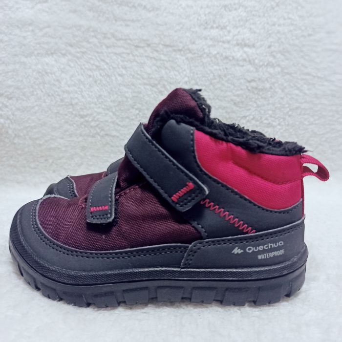 DECATHLON Утеплені черевички для дівчинки, 27 розмір, устілка 17.5 см